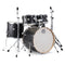 Mapex Storm 5 piece Drum kit & hardware. Ebony Wood Grain Blue