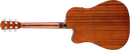 Fender CD-60SCE Acoustic Guitar. All Mahogany