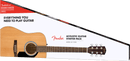 Fender Acoustic Guitar Pack FA-115 V2 . Natural