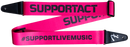 Fender Support Act Charity Strap - Pink/Black