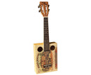 EDDY FINN CONCERT UKULELE SPRUCE, CIGAR BOX.