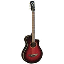 YAMAHA APXT2 ACOUSTIC GUITAR. DUSK SUN RED