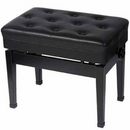 KEYBOARD STOOL HEIGHT ADJUSTABLE WITH STORAGE EBONY