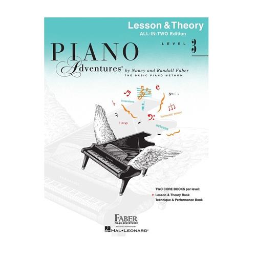 PIANO ADVENTURES ALL IN TWO LESSON & THEORY BOOK 3