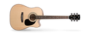 CORT ACOUSTIC CUTAWAY W'PICKUP AD880CE. Natural Gloss