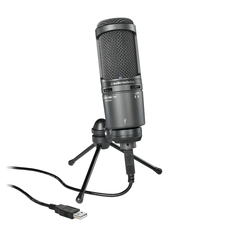 Audio-Technica USB Cardioid Condenser Microphone AT2020USB-X