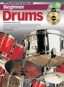 PROGRESSIVE BEGINNER DRUMS BOOK & CD