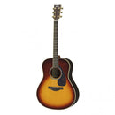 YAMAHA ACOUSITC GUITAR. BROWN SUNBURST WITH CASE