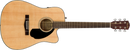 Fender CD-60SCE Acoustic Electric Guitar. Natural