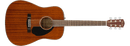 Fender CD-60S Dreadnought Acoustic Guitar All-Mahogany
