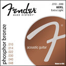 FENDER ACOUSTIC STRINGS 10-48