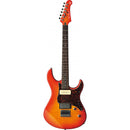 YAMAHA ELECTRIC GUITAR PAC611. LIGHT AMBER BURST