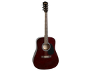 REDDING ACOUSTIC GUITAR PACK. WINE RED