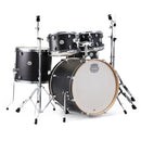 Mapex Storm 5 piece Drum kit & hardware. Ebony Wood Grain Blue