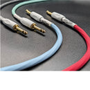 Hex Series Silent Cable 18.6 ft Seafoam Green right angle
