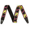 Guitar Strap Fender Neon Monogram Yellow/Pink