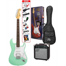 4/4 Electric Guitar Pack Surf Green