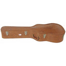 Acoustic Guitar Hardcase to suit Dreadnought & 12-String Guitars - Brown