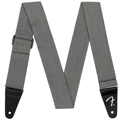 Guitar Strap Fender Modern Tweed. White/Black