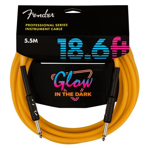 Guitar Lead Fender Pro Glow 18.6' Orange