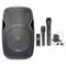 Vonyx AP1500BP 15" Portable PA System with Dual Wireless Microphones