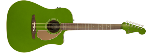 Fender Redondo Acoustic Guitar. Jade Green