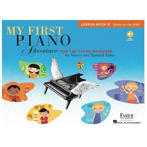 MY FIRST PIANO ADVENTURES LESSON B, BK/CD