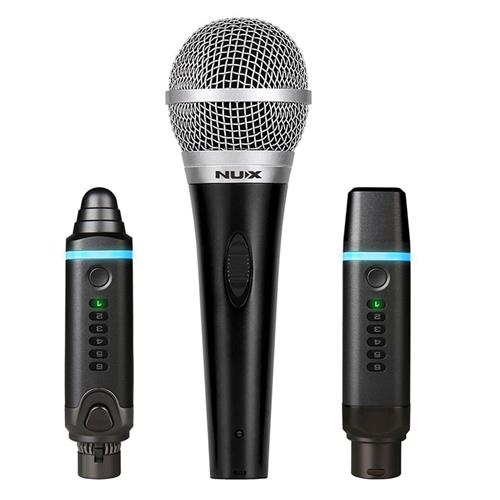 NU-X Wireless Snap On Microphone System With Vocal Microphone