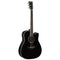 YAMAHA ACOUSTIC GUITAR FGX830. BLACK