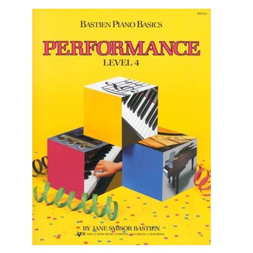 BASTIEN PERFORMANCE BOOK 4