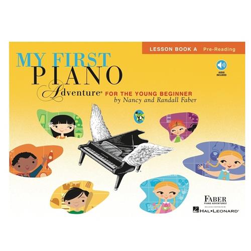 MY FIRST PIANO ADVENTURES LESSON BOOK/CD A