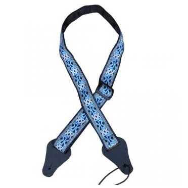 Ukulele Strap Blue Aztec