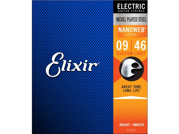 ELIXIR ELECTRIC STRINGS NANOWEB 9-46