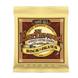 Ernie Ball Acoustic Guitar Strings 10-52 Rock and Blues