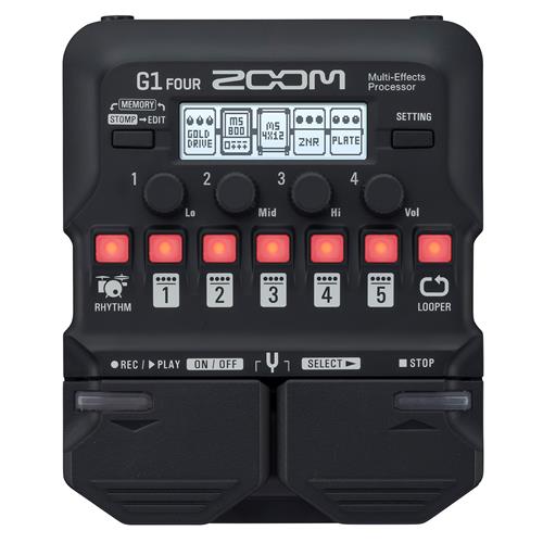 ZOOM G1FOUR GUITAR FX PEDAL