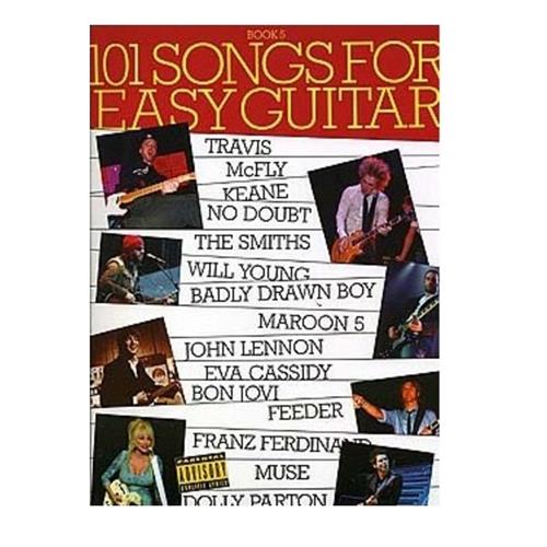 101 SONGS FOR EASY GTR BK5