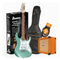 Ibanez Electric Guitar Pack With Orange Crush Amp - Metallic Green