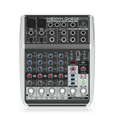 BEHRINGER XENYX QX602MP3 MIXER