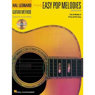 HAL LEONARD MORE EASY POP MELODIES BK2/CD