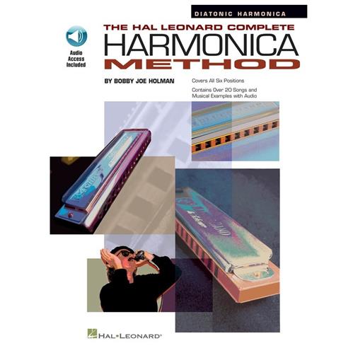 COMPLETE HARMONICA METHOD DIATONIC BK/CD