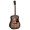 CORT EARTH 60M OPTB DREADNOUGHT ACOUSTIC GUITAR. OPEN PORE TRANS BLACK BURST