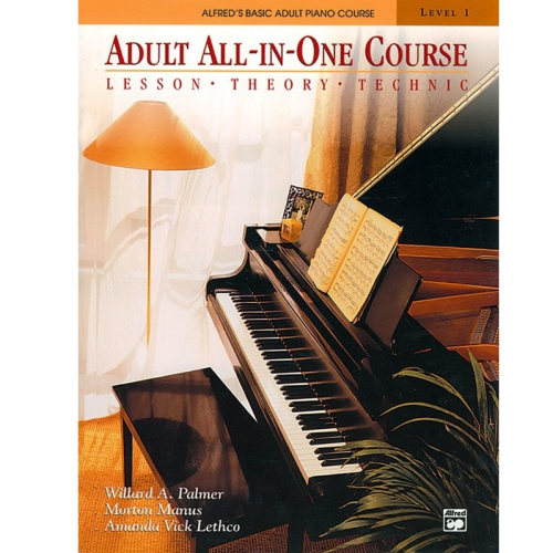 ALFRED ADULT PIANO ALL IN ONE BK 1