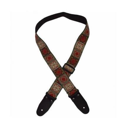 Guitar Strap Jacquard Rust