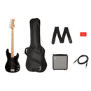 Squier Affinity PJ Bass Pack. Black