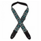 Guitar Strap Aqua Flower