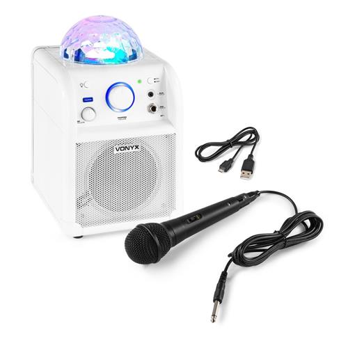 Vonyx SBS50 Party Speaker System - White