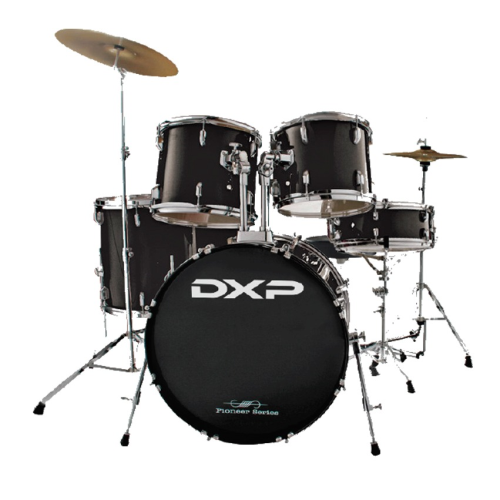 DXP DRUMKIT PIONEER SERIES. BLACK