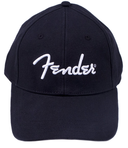 FENDER CAP LOGO STRETCH BLACK