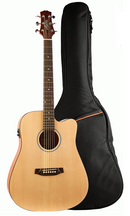 ASHTON SOLID TOP ACOUSTIC GUITAR D20SCEQNTM