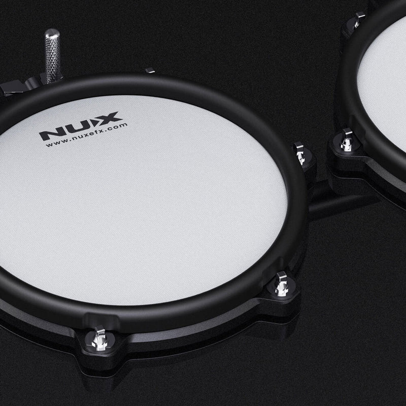 NU-X DM210 Portable 8-Piece Electronic Drum Kit with All Mesh Heads